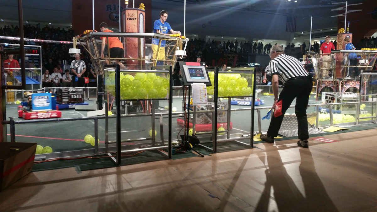 FIRST Robotics Teamwork and Success